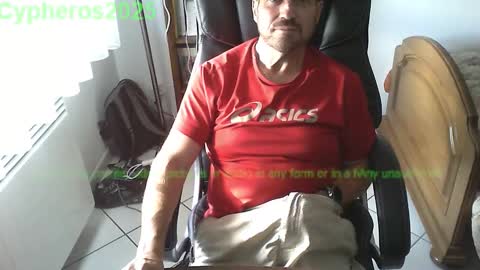 Snapshot of cypheros2025 chatting on October 23, 1:54 pm Chris online show from October 23, 1:54 pm