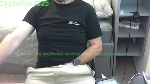 Snapshot of cypheros2025 chatting on November 3, 6:31 pm Chris online show from November 3, 6:31 pm