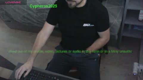 Snapshot of cypheros2025 chatting on January 19, 9:13 am Chris online show from January 19, 9:13 am