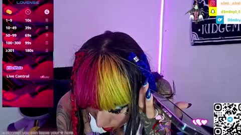 d3m0ny0_0 online show from January 9, 9:16 pm