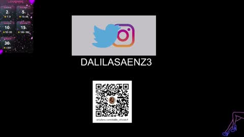 Snapshot of dalila_oficials chatting on December 24, 12:55 am   online show from December 24, 12:55 am