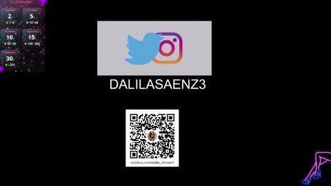 Snapshot of dalila_oficials chatting on January 7, 2:31 am   online show from January 7, 2:31 am