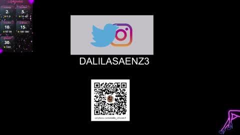 Snapshot of dalila_oficials chatting on January 10, 11:18 pm   online show from January 10, 11:18 pm