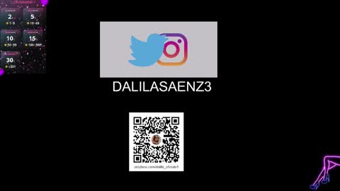 Snapshot of dalila_oficials chatting on February 21, 12:16 am   online show from February 21, 12:16 am
