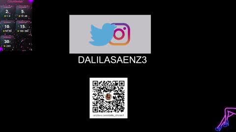 Snapshot of dalila_oficials chatting on February 27, 2:32 am   online show from February 27, 2:32 am