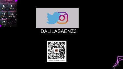 Snapshot of dalila_oficials chatting on March 6, 2:51 am   online show from March 6, 2:51 am