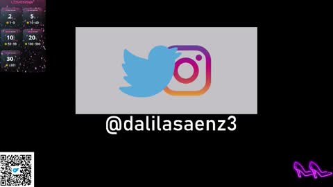 Snapshot of dalila_oficials chatting on September 10, 9:42 am   online show from September 10, 9:42 am