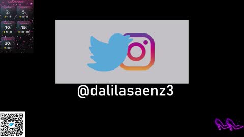 Snapshot of dalila_oficials chatting on September 26, 11:14 am   online show from September 26, 11:14 am