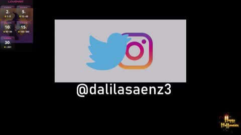 Snapshot of dalila_oficials chatting on October 6, 12:02 pm   online show from October 6, 12:02 pm