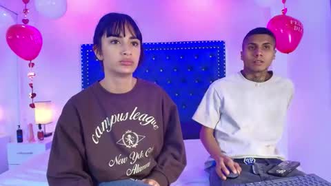 DAMIAN AND ROXANNE.  online show from February 13, 1:07 pm