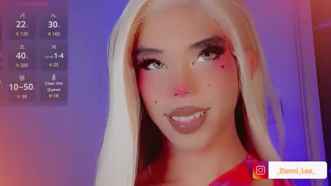 DANNI LEE online show from December 2, 11:34 pm