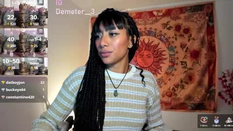 demeter__ online show from February 12, 11:09 pm