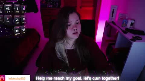 Snapshot of destroyall420 chatting on February 25, 7:09 am Lola Bdsm and fries online show from February 25, 7:09 am