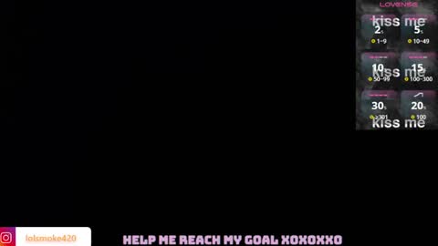 Lola Bdsm and fries online show from April 19, 3:00 pm