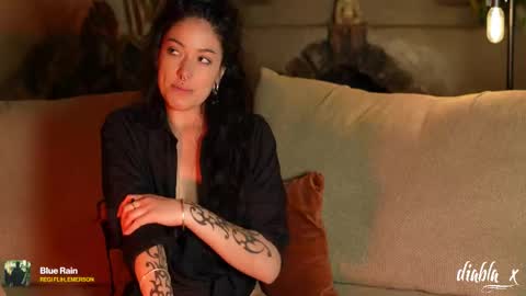 Snapshot of diabla_x chatting on March 4, 2:39 am DIABLA online show from March 4, 2:39 am