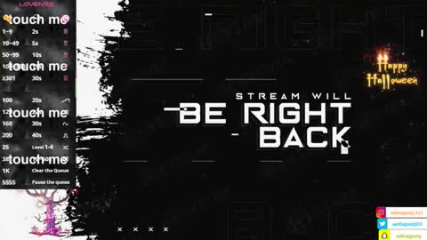 SANTI  independent model online show from October 28, 2:15 am