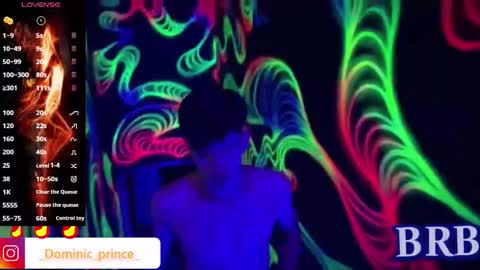 DOMINIC PRINCE   online show from October 13, 6:41 pm