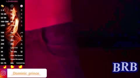 DOMINIC PRINCE   online show from November 22, 10:58 am