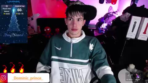 DOMINIC PRINCE   online show from January 9, 9:34 am