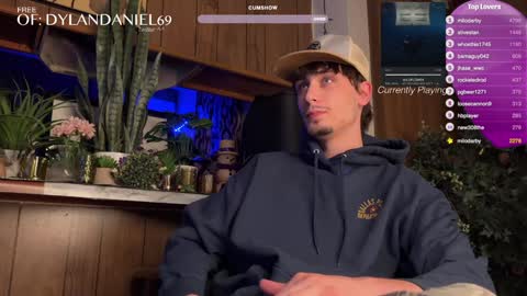 Dylan Daniel 7.8 online show from December 2, 9:35 am