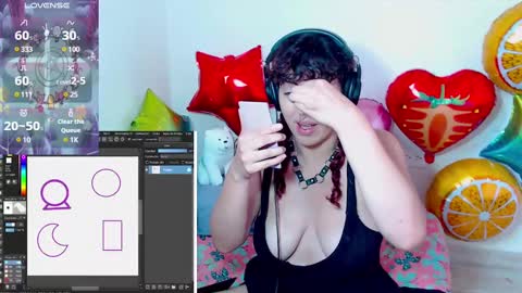 Snapshot of eli666uwu chatting on February 25, 4:53 pm eli666uwu online show from February 25, 4:53 pm