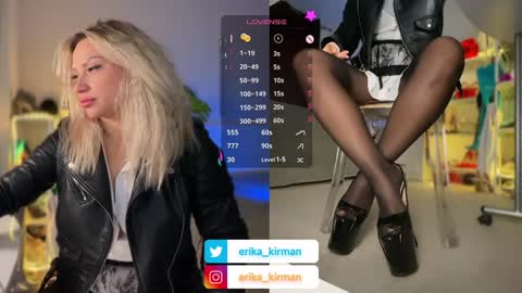 Snapshot of erika_kirman chatting on December 4, 10:24 am Erika online show from December 4, 10:24 am