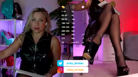 Snapshot of erika_kirman chatting on June 11, 10:24 am Erika online show from June 11, 10:24 am