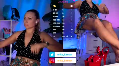 Snapshot of erika_kirman chatting on June 26, 10:52 am Erika online show from June 26, 10:52 am