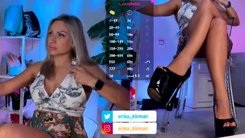 Snapshot of erika_kirman chatting on July 3, 11:38 am Erika online show from July 3, 11:38 am