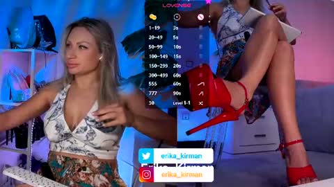 Snapshot of erika_kirman chatting on July 4, 11:16 am Erika online show from July 4, 11:16 am
