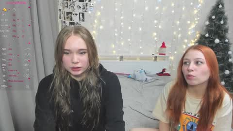 Veronica Tiia Lilith left to right online show from January 14, 4:18 pm