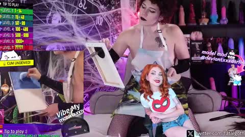  Lily  Waifu  online show from October 4, 1:36 am