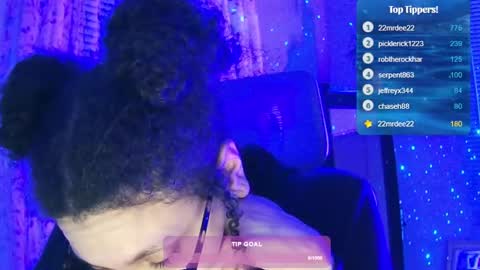 Snapshot of feetnymph chatting on February 1, 4:35 am Soley online show from February 1, 4:35 am