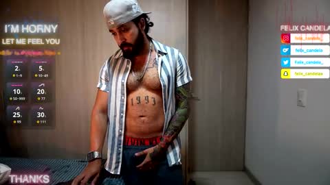 Felix Candela  online show from February 24, 4:21 am