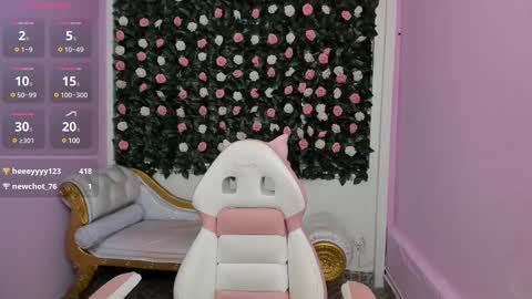 Snapshot of flower_dulce chatting on February 21, 3:54 pm Dulce online show from February 21, 3:54 pm