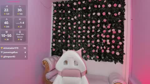 Snapshot of flower_dulce chatting on March 3, 1:42 pm Dulce online show from March 3, 1:42 pm
