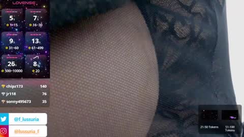 franchesca lussuria online show from January 11, 5:10 am