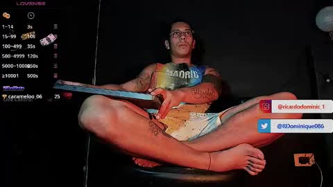 Ricardodominic 1   MODELO INDEPENDIENTE online show from January 14, 6:46 pm