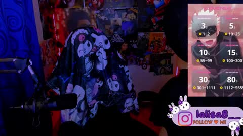 Snapshot of gloriette__ chatting on March 10, 6:59 am LALISA online show from March 10, 6:59 am