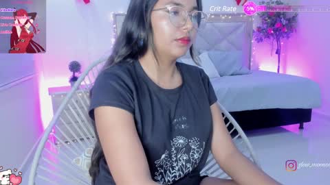 Snapshot of glow_moon chatting on January 12, 3:39 am Moon Nicoll online show from January 12, 3:39 am