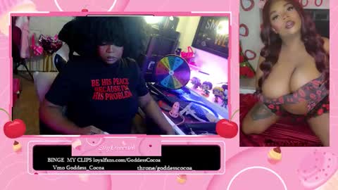 Goddess Cocoa online show from March 15, 1:55 am