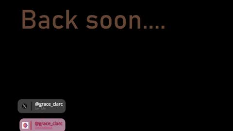 Snapshot of grace_clarc chatting on April 29, 5:30 pm Grace clarc online show from April 29, 5:30 pm