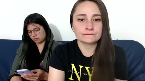 Snapshot of gumball_room chatting on October 5, 12:42 am Vane blonde and Hazell black hair online show from October 5, 12:42 am