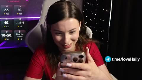 Snapshot of haily_heavenly chatting on May 21, 12:01 pm HailyHeavenly online show from May 21, 12:01 pm