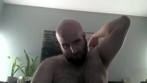 Snapshot of hairiestbear chatting on April 1, 6:25 am Hairiest Bear online show from April 1, 6:25 am