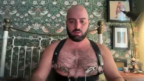Snapshot of hairyleatherguy chatting on February 25, 1:10 pm Hairy Guy online show from February 25, 1:10 pm