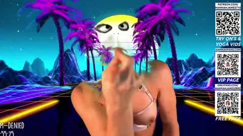 Hannah James online show from March 22, 6:11 pm