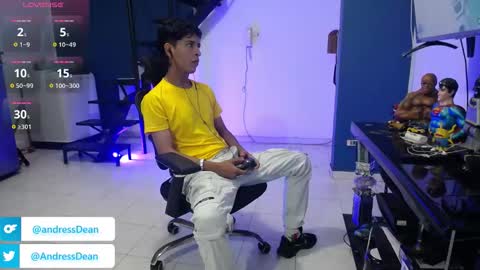 Snapshot of hardsexlove08 chatting on February 21, 11:39 pm Andres Dean online show from February 21, 11:39 pm