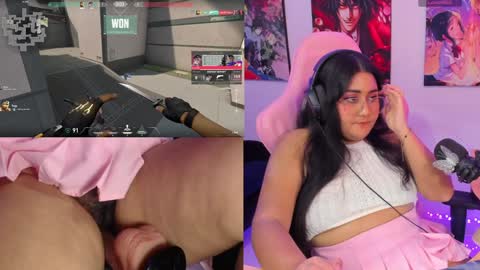 Snapshot of haruu2 chatting on February 8, 9:46 pm karen  online show from February 8, 9:46 pm