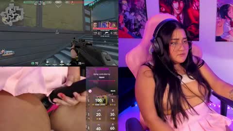 Snapshot of haruu2 chatting on March 8, 2:45 am karen  online show from March 8, 2:45 am